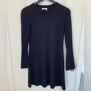 See by Chloe navy wool long sleeve dress. Size small